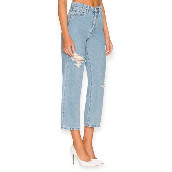 BLANKNYC The Baxter Rib Cage Straight Jeans in Bloom Size 28 NEW - Picture 6 of 16